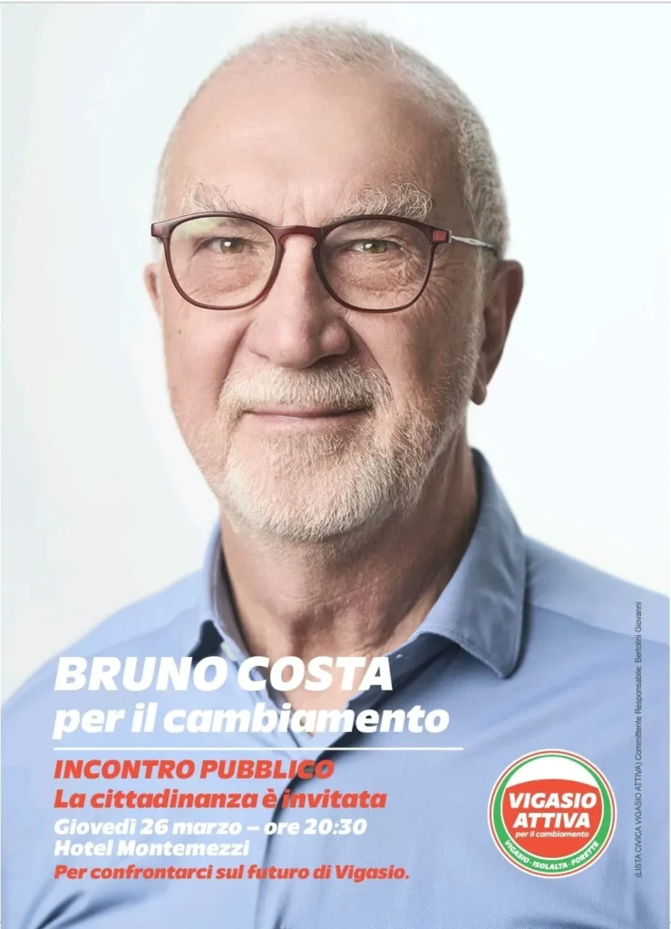 Primo piano di Bruno Costa